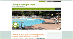 Desktop Screenshot of campingfouche.com